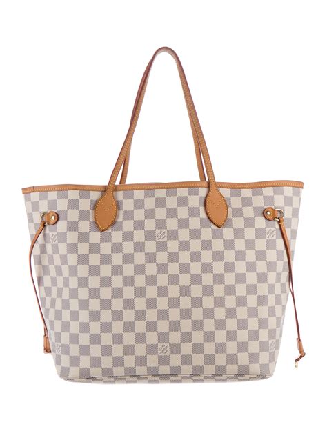 lv neverfull damier azur|damier neverfull mm price.